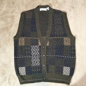 Vintage Unisex Ottimo Sweater Vest